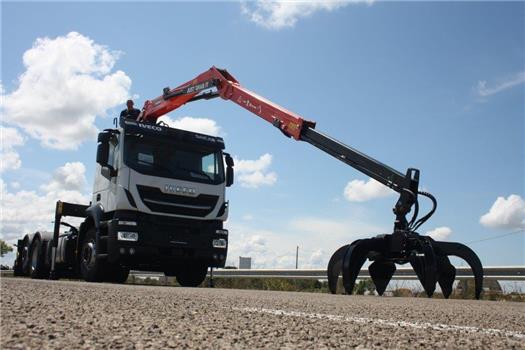 Camion allestito con gru e scarrabile Iveco Stralis AS 260S48 Y/PS (VENDUTO)