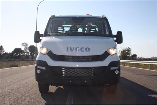 Iveco Daily 35C18 passo 4100 allestito con gru e cassone fisso (VENDUTO)